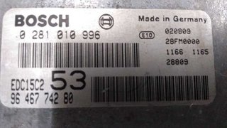 CENTRALITA MOTOR UCE CITROEN XSARA PICASSO 0281010996 385502