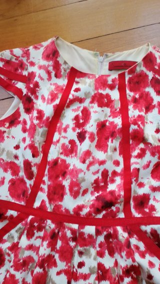 Vestido Carolina Herrera floral
