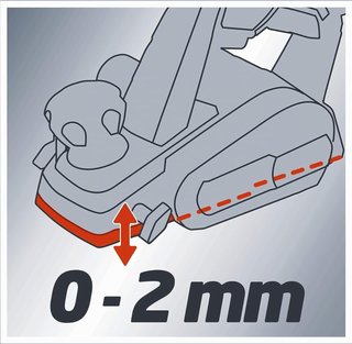 Cepillo eléctrico Einhell TC-PL 750 madera 750W