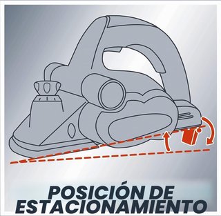 Cepillo eléctrico Einhell TC-PL 750 madera 750W
