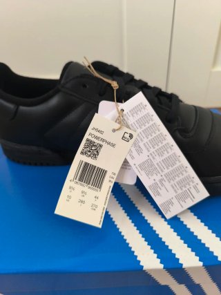 Zapatillas Adidas Powerphase Negras Talla 44