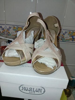 Zapatos de vestir HURLON beige/dorado