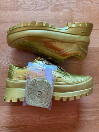 Zapatillas Vans Doradas Talla 38,5