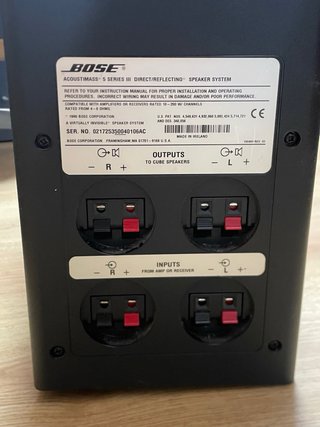 Subwoofer Pasivo Bose