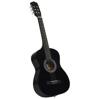 Chitarra Classica Acustica per Principianti e Bambini Nera