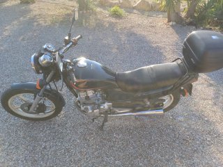 Honda CB250 Naked Negra/Plata