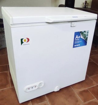 Congelador arcón blanco
