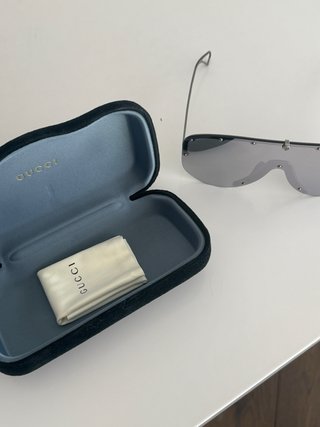 Gafas de sol Gucci plateadas