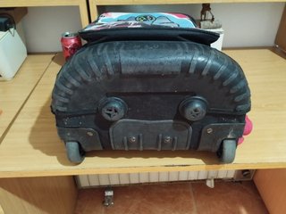 Mochila escolar grande con ruedas