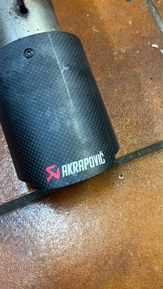 Tramo final doble BMW E92 320d Akrapovic