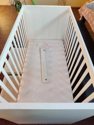 Cuna Ikea Blanca con Cajones