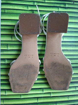Sandalias blancas Primark