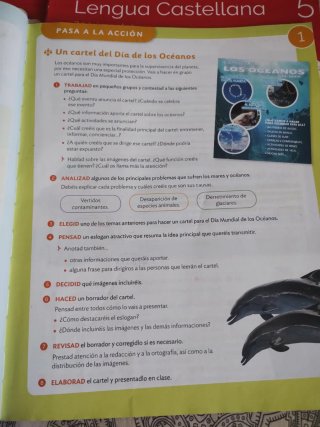 Lengua castellana, 5 Primaria