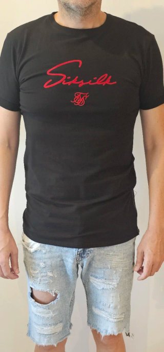 Camiseta Silksilk Negra Talla XS