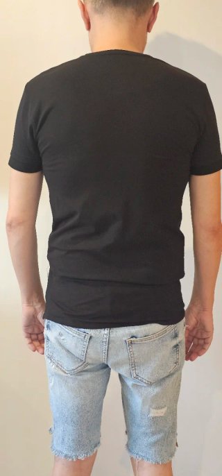 Camiseta Silksilk Negra Talla XS