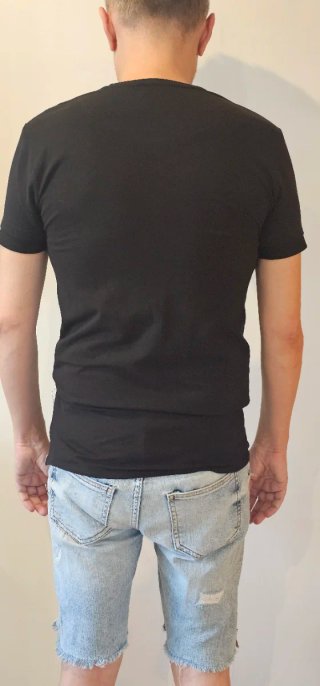 Camiseta Silksilk Negra Talla XS