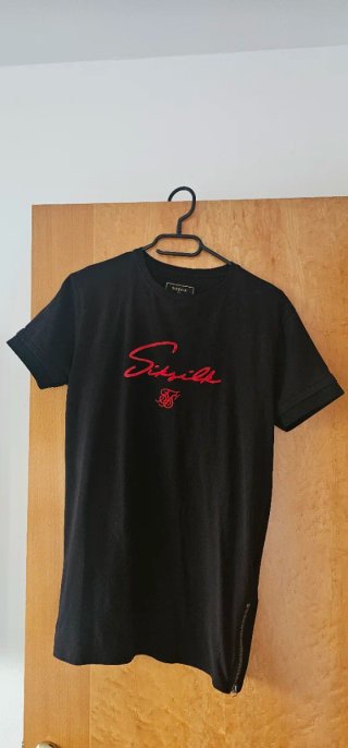 Camiseta Silksilk Negra Talla XS