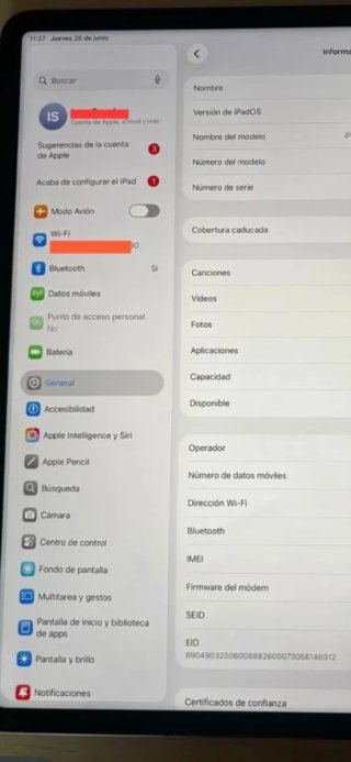 iPad Pro 12.9 Plata/Gris Espacial