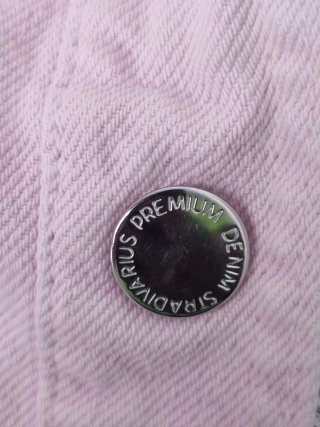 Chaqueta vaquera rosa