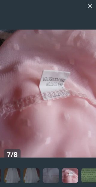 Blusa rosa con encaje