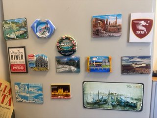 Set 13 calamite souvenir
