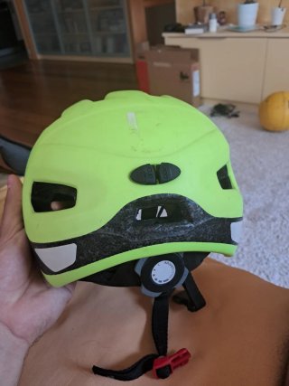 Casco de bici infantil verde