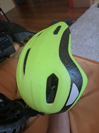 Casco de bici infantil verde