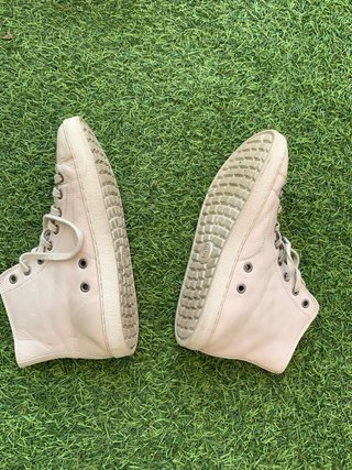 Botas Groundies blancas T.37