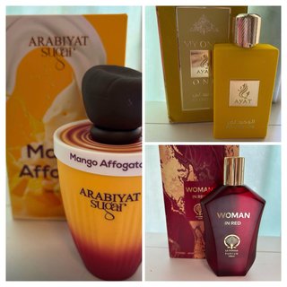 Lote 3 perfumes árabes AYAT