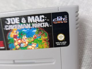 Joe and Mac ESP Super Nintendo Snes Supernintendo