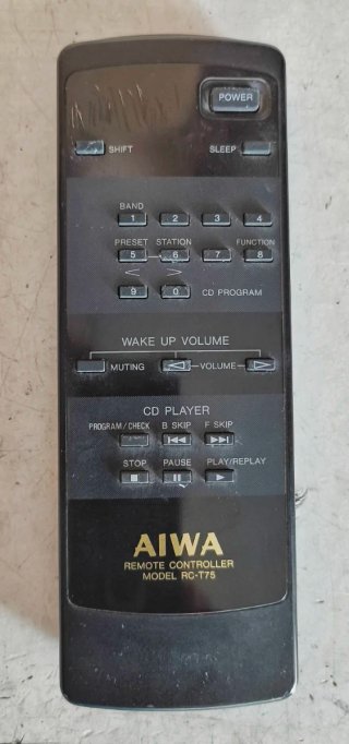 Mando a distancia Aiwa RC-T75