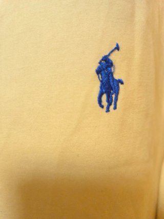 Camisa Polo Ralph Lauren Amarilla Talla XL