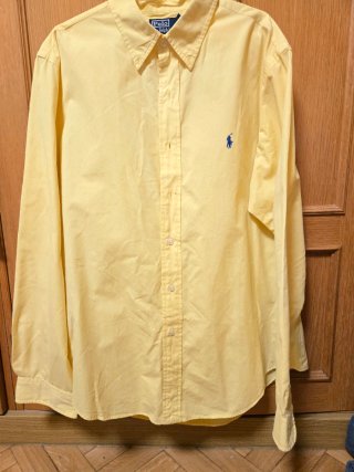 Camisa Polo Ralph Lauren Amarilla Talla XL