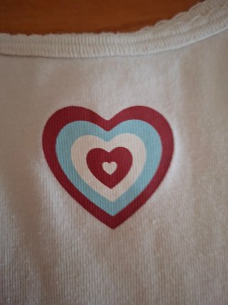 Top tirantes Pull&Bear corazón
