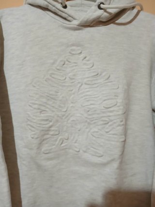 Sudadera caballero beige