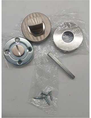 Bricard Tempo - Rosetón para puerta de entrada (acero inoxidable) - 667026