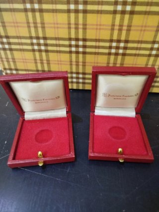 Cajas para monedas españolas