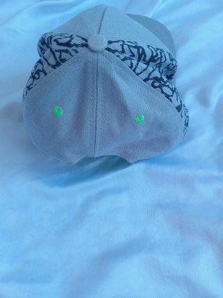 Gorra Jordan Gris y Verde