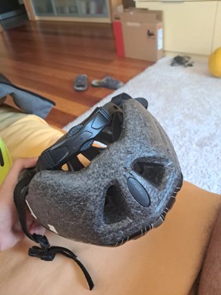 Casco infantil negro