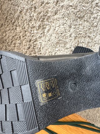 Botines negros talla 39