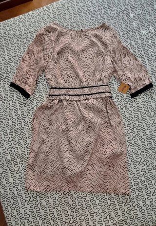 Vestido elegante T44 con etiqueta