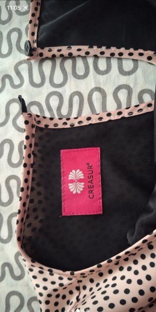Vestido elegante T44 con etiqueta