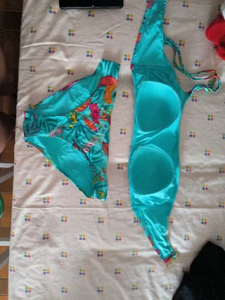 Bikini estampado tropical