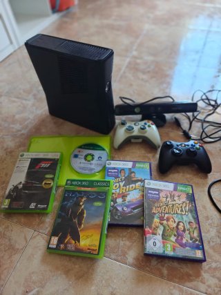 Xbox 360 + Kinect + Giochi