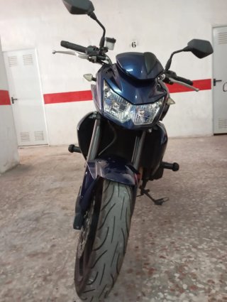 Kawasaki Z750 Naked Azul/Negra