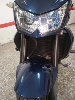 Kawasaki Z750 Naked Azul/Negra