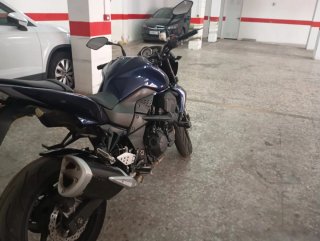 Kawasaki Z750 Naked Azul/Negra