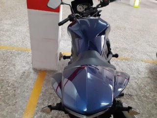 Kawasaki Z750 Naked Azul/Negra