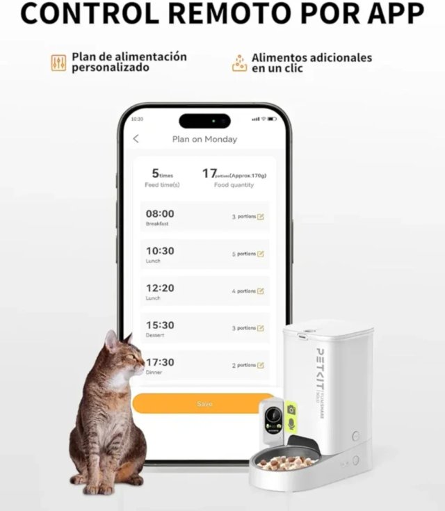 PETKIT YUMSHARE Comedero Automático con Cámara