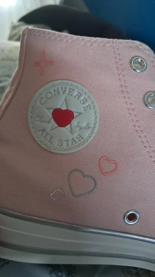 Converse All Star Edición Especial Love Rosa